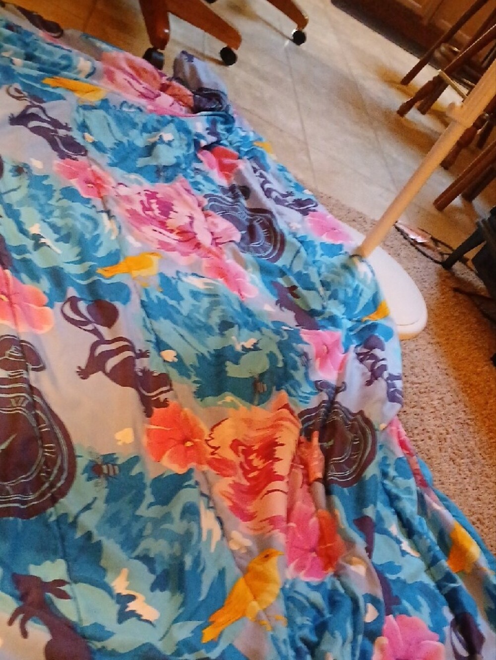 Alice In Wonderland Comforter 2 Sided - Picture 9 of 9